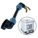 thumbnail image 5 of Adaptador de IBC, Grifo de Rosca de IBC, con 1 Manguera Y 2 Conexiones Dobladas, de Agua de Riego para Jardín Doméstic Latón 14mm Gloria Adaptador de grifo de tanque IBC, 5 of 9
