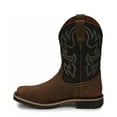 thumbnail image 3 of Justin Men's Fireman Western Boot Square Toe Tan 8.5 EE  US, 3 of 7