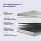 thumbnail image 4 of Colchón Individual En Caja 100x190 Foam Alta Densidad Resortes ColorDreams blanco, 4 of 9
