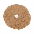 thumbnail image 3 of Ruffled Design Tree Skirt Natural Color-56 Round, 56", 3 of 3
