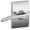 Bright Chrome, variant on Schlage F10MNH619CEN Manhattan Passage Door Lever Set - Nickel