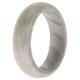 thumbnail image 1 of Anillo de boda BR sólido de silicona - Basic-Silver by ROQ para mujer - Anillo de 4 mm, 1 of 1