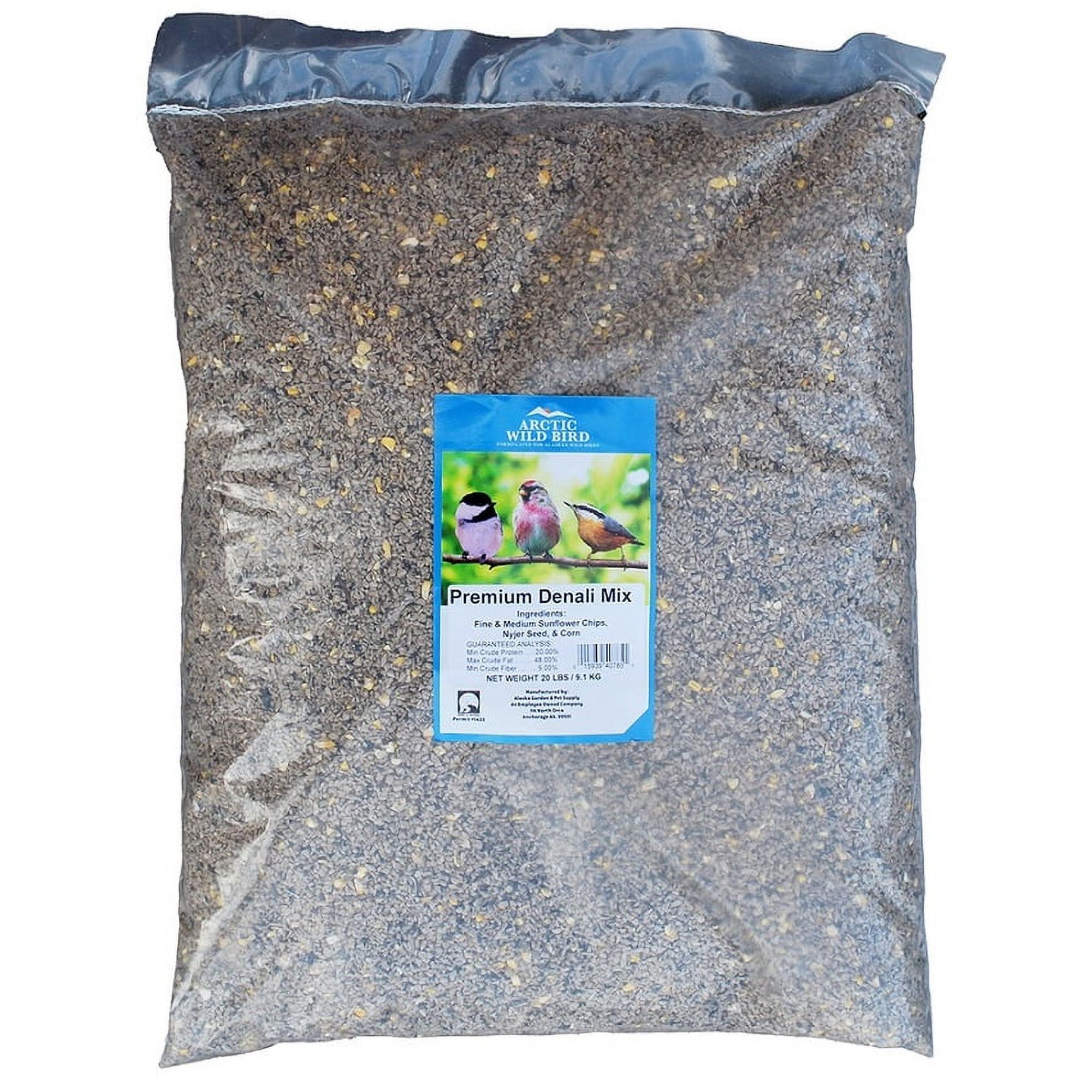 Arctic Denali Premium Mix Wild Bird Seed 20lb Bag