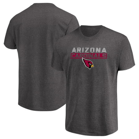 Men's Majestic Heathered Charcoal Arizona Cardinals Come Into Play (Best Seats At Arizona Cardinals Stadium)