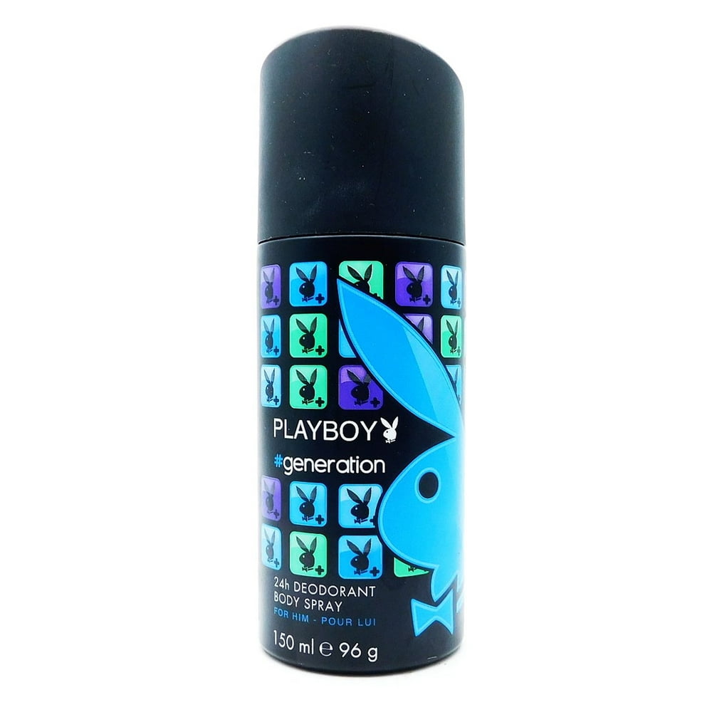 Playboy Generation 24H Deodorant Body Spray for Him 150 ml. Walmart