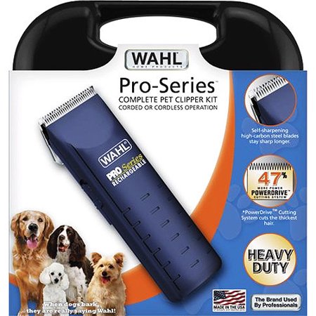 Wahl Pro-Series Dog / Cat Grooming Kit, Rechargeable, Cord or Cordless ...