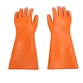 thumbnail image 2 of Rubber Gloves 35KV High Voltage Electrical Work Insulating Protection Non Static for Linesmen, 2 of 15