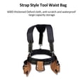 thumbnail image 4 of Sac Banane, Ceinture Réglable pour Outils avec Pochette pour Outils, Support de Gilet pour Charpentiers Lourds avec Pochette Réglable et Ceinture Idéale pour Outils, 4 of 6