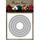 Paper Rose Meurt-Festonné Cadres de Cercle – image 1 sur 1