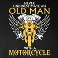 thumbnail image 3 of CafePress - Never Underestimate Old Man Wi Long Sleeve T Shirt - Long Sleeve Dark T-Shirt, 3 of 4