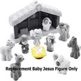thumbnail image 2 of Fisher Price Little People Christmas Nativity Scene - Replacement Baby Jesus, 2 of 5