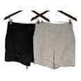 thumbnail image 2 of Danskin Women's Shorts Sz XS Soft Active 2-Pack Black/Gray Multi, 2 of 4