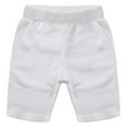thumbnail image 4 of Caqnni Toddler Boy Casual Trousers Work Wear Casual with Pockets Full Casual Shorts Drawstring Shorts with Multi Pockets Five Minute Pants for 5-14 Years, 4 of 4
