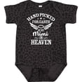 thumbnail image 3 of Inktastic Handpicked for Earth by My Mimi in Heaven with Angel Wings Boys or Girls Baby Bodysuit, 3 of 5