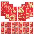 thumbnail image 1 of 30 Pcs Enveloppes Rouges l'Année du Dragon Enveloppes de Chance Nouvel An Chinois Enveloppe Rouge Style Mixte, 1 of 8