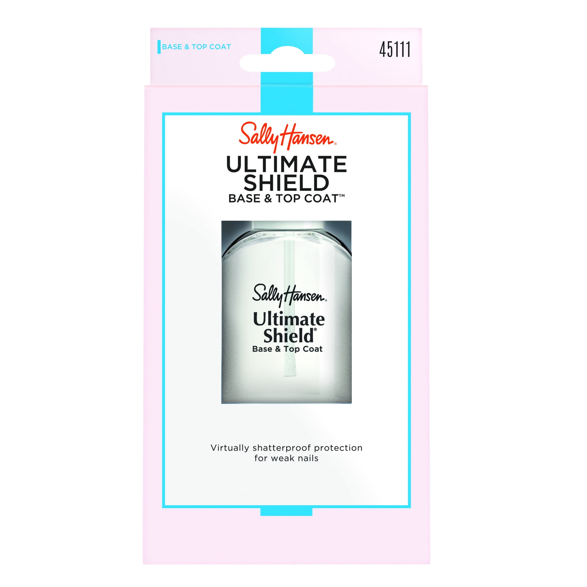 Sally Hansen Ultimate Shield Nail Treatment Top Coat, 0.45 fl oz