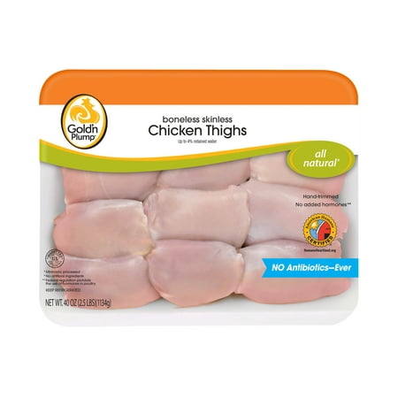 All Natural Boneless Skinless Chicken Thighs