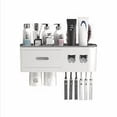 thumbnail image 2 of Dispensador de pasta de dientes con soporte magnético JNN 2 dispensadores 2 vasos, 2 of 3