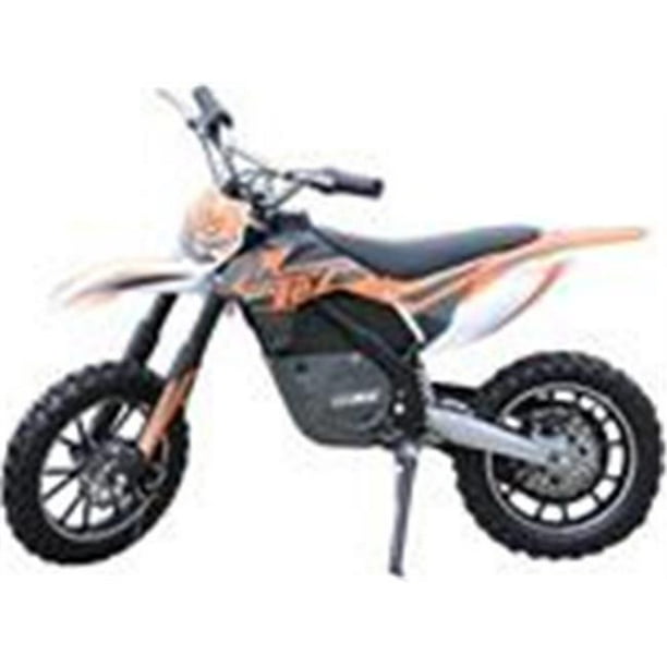 MotoTec 24V Kids Electric Dirt Bike Orange