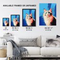 thumbnail image 3 of Seal Point Ragdoll Cat With Blue Eyes Pet Portrait Colourful Artwork Painting Unframed Wall Art Print Poster Home Decor Premium, 3 of 5