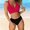 Red, variant on HAIJIE Beach Coverups Women Bathing Suit Swimwear Built In Bra Plus Size Control Tank Tops Swimsuit Comfortable Swimwear for Women 2026 Summer Vacation Outfits Without Bikini Set (Red,L)