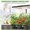 thumbnail image 4 of Pods Hydroponics Growing System with Digital Control Panel Indoor Garden with LED Full Spectrum Grow Light & Fans Smart Herb Garden for Home Kitchen -, 4 of 9