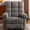 Gray, variant on Rhevoy Power Lift Recliner with Massage and Heat for Elderly, Faux Leather Lift Chair for Living Room