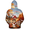 thumbnail image 2 of Thanksgiving Shetland Sheepdog Pilgrim Grateful, Thankful, Blessed Fall Welcome All Over Print 3D Hoodie Unisex Merch Hoodies Sheltie Dog Lover Gifts - 00021, 2 of 6