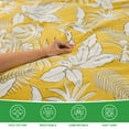 thumbnail image 5 of Gogreen 100% Cotton 3 Pieces Luxury Queen Duvet Cover Floral, Soft & Breathable Queen Bedding Sets, Pattern Queen Comfy Duvet Cover, with Zipper Closure, 5 of 10