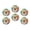 C2080, variant on Glass Refrigerator Magnet 6Pcs Magnetic Fridge Sticker,Decor for Kitchen,Whiteboard,Cabinet,Colorful Birds On Branches