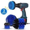 thumbnail image 1 of Drill Brush Attachment Set, 3pcs Brush Cleaning Kit, Car Detailing Cleaning Brush Kit, Multi-Purpose Drill Brush Power Scrubber Brush Set for Auto, Bathroom, Floor, Shower, Tile, Sinks, Kitchen, 1 of 8