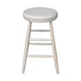 thumbnail image 4 of International Concepts Swivel Stool Barstool, 24 inch, Unfinished, 4 of 4