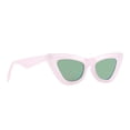 thumbnail image 2 of Gafas de  para mujer, Retro, a la moda, pequeñas, de 80'', para viajes, al aire libre Verde jinwen  anteojos ojo de gato, 2 of 6