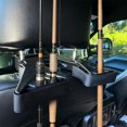 thumbnail image 2 of Adjustable Headrest Mount Organizer for Car Truck Vertical Storage Rack for Hunting Gear Universal Heavy-Duty Plastic Holder for Most Vehicles, 2 of 8