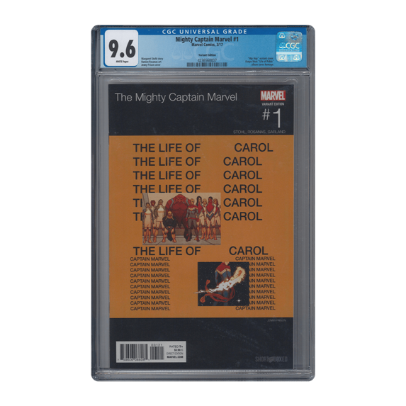 Mighty Captain Marvel #1 - CGC 9.6 Comic Book