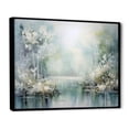 thumbnail image 2 of Designart "Liquid Art: Minimalist Forest River I" Forest Floater Framed Canvas Wall Art, 2 of 5
