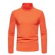 thumbnail image 1 of pstuiky manga larga de hombre, Camiseta informal de color liso para hombre, cuello alto, manga larga, base, manga larga, cuello alto Tops de talla grande para hombre xl, 1 of 8