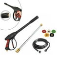 thumbnail image 4 of ANQIDI High Pressure Car Power Washer Spray Gun Lance Nozzle Tip Hose Sets 3000PSI, 4 of 8