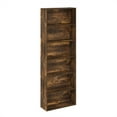 thumbnail image 2 of Furinno JAYA Simply Home Free Standing Adjustable 6-Tier Open Storage Bookcase, Amber Pine, 2 of 6