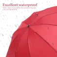 thumbnail image 4 of OULII Photography Umbrella Red 1Set Auto Open Close for Outdoor Events, 4 of 4