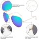 thumbnail image 3 of Gafas de sol para hombres mujeres aviador polarizadas metal, 3 of 5