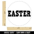 thumbnail image 2 of Easter Fun Text Self-Inking Rubber Stamp Ink Stamper - Blue Ink - Medium 1 Inch, 2 of 7