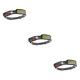 thumbnail image 3 of Yuarrent Linterna frontal recargable de 350lm, linterna frontal de pesca nocturna, linterna frontal impermeable, equipo para exteriores, blanco, Type1 NO1, 3 of 6
