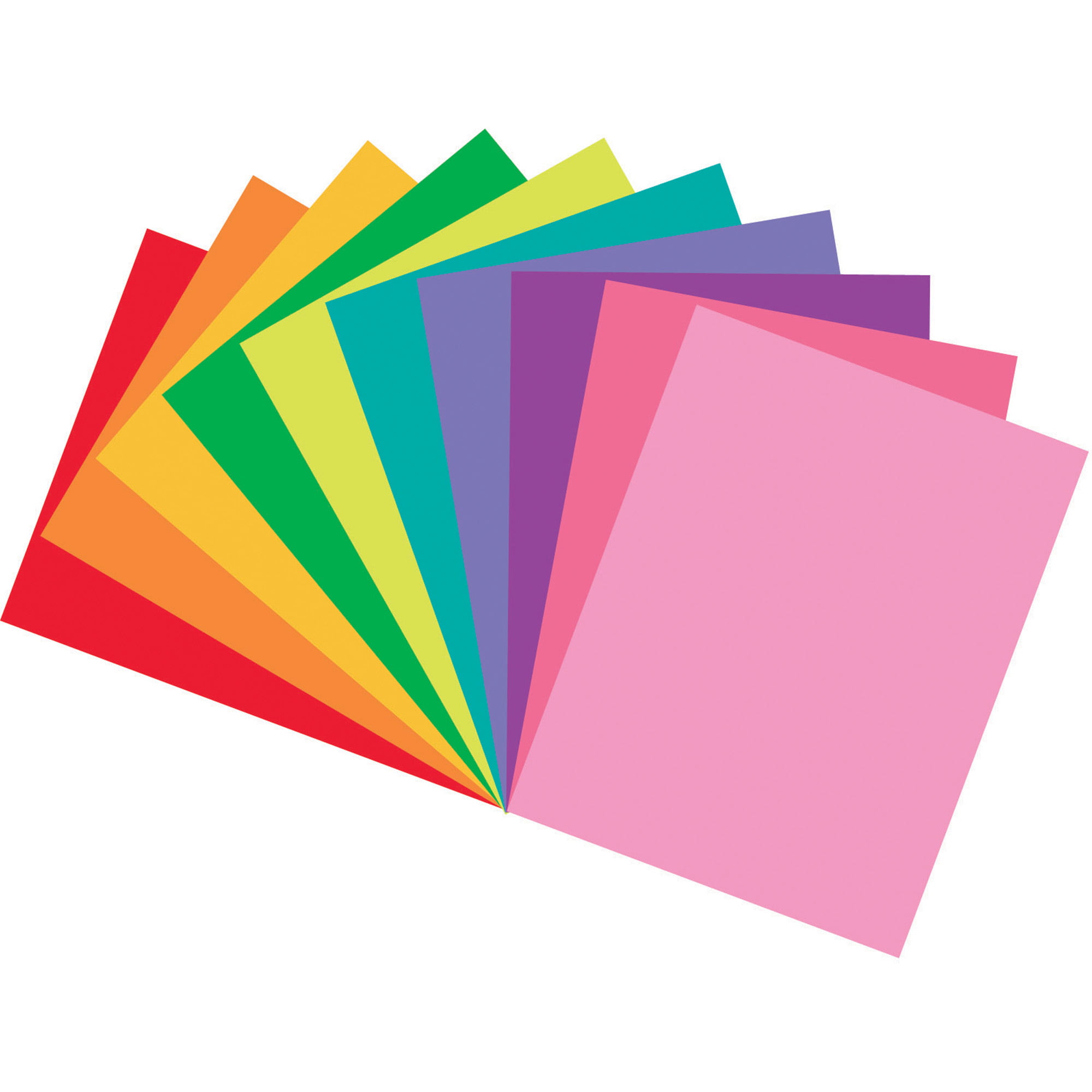 Pacon Tru-Ray Construction Paper - 9 x 12, Assorted Brights, 50 Sheets