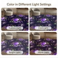 thumbnail image 7 of ODIKA 4'x6' Washable Area Rug Non-Slip, Chair-Friendly, Flatwoven Rug Irregular Shaped Optical Illusion Music Witchy Eight Refined for Home Office, Under Desk, 7 of 7