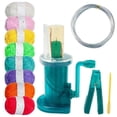thumbnail image 5 of Portable-Braided Hand Knitting Machine Embellishment Knit Loom with Hand Cranks, 5 of 5