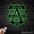 thumbnail image 4 of Handmadetneonsign Police Metal Wall Art Light, Police Name Metal Sign Wall Decor, Police Metal Decor 49916, 4 of 5