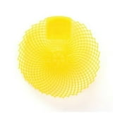 Genuine Joe Eclipse Anti-Splash Deodorizing Urinal Screen Citrus Grove - Anti-splash - 12 / Dozen - Yellow