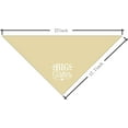 thumbnail image 4 of Big Sister Dog Bandana, Light Yellow Dog Bandana, Pet Dog Scarf Accessories, Pet Dog Triangle Scarf, Dog Bandana for Small Medium Dogs, Baby Announcement Dog Bandana, Pet Scarf (M), 4 of 4