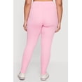 thumbnail image 4 of Women's Plus Size Solid High Waisted Leggings with Cell Phone Pockets, 4 of 5